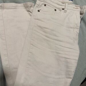 Cream Denim Jeans